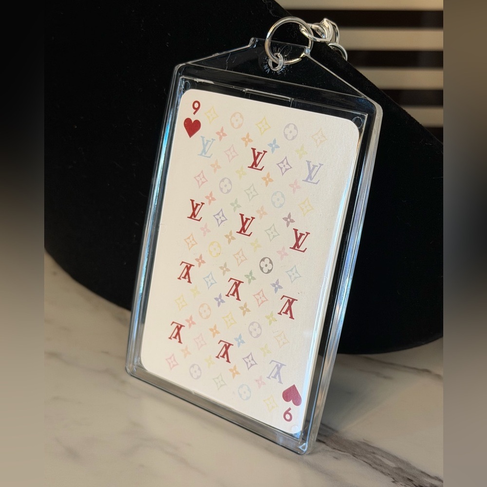 Louis Vuitton x Takashi Murakami Multicolor Monogram Card in Holder - Picture 3 of 4